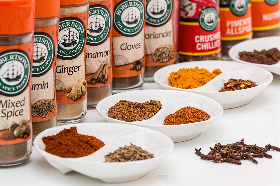 organic herbs and spices